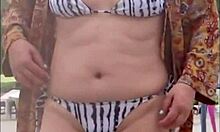 i flashed everything on the beach. stepson unloaded big cumshot on hairy pussy!