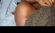 Drummer boy sucks pretty ebony tits and fingers her pussy