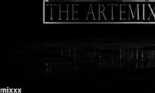 beautiful big booty ebony bella cumms gags on oiled bbc before massive pov facial