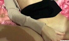 Young Russian Students Explore Intimate Moments in Dorm Room Adventures Together