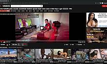 Halloween kriss hotwife squirts on huge toy in cuckold fun