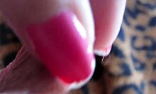 Close-Up View of Her Pulsing Big Clit During Intense Orgasm