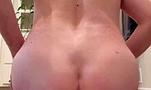 oh fuck my asshole gapes huge from that training cone dildo ride