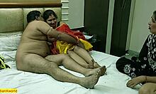 Middle-Aged Husband's Tiny Penis Fails, Hot Wife Creampied by Lover