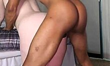 snowbunny bends for bbc anal doggystyle close-up her first time gaping asshole