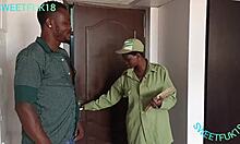 new teacher sneaks me to room for secret outdoor cowgirl squirting ride