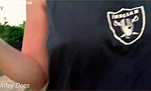 i couldn't resist flashing my tits on the street like a total slut