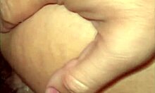 Buddy rams wife's tight ass deep and unloads creampie inside her brunette hole.