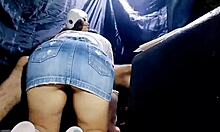 Neighbor's Fat Juicy Ass Gets Fucked Creampied While Hubby's Away Public Style