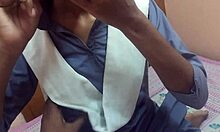 i sneak up on my tight little indian college stepsis with her buzzing toy then whip out my throbbing cock to show her real pleasure doggystyle rough