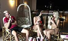 Brenda Fit Bora Cast Bruna Carlos Sheer Red Lingerie Orgy Part 1