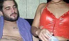 a brazilian cutie from packs bends over moans pretty