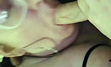 Amateur BBW Milf Wife Milks Thick Cock for Triple Gushing Cumshots