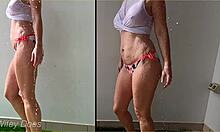 whoa massive milf wife's huge tits drip in wet shirt outdoor compilation 😍💦