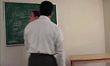 Schoolgirl Shawndelle Stripped Bare Hairy Pussy Paddled in Uniform