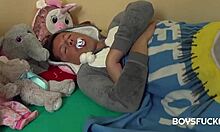 Blonde Cougar Sucks Young Stud Eagerly