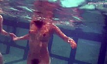 i can't get enough of ivetta katka barbara's underwater pussy play