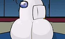 among us! two thick ass crewmates get pounded doggystyle by impostor 😈🍑💦