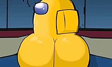 among us! two thick ass crewmates get pounded doggystyle by impostor 😈🍑💦