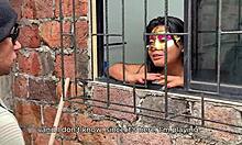 hot tattooed latina mature sneaks off for first-time stranger fuck in homemade fetish romp