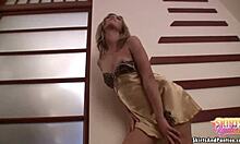 hey check me teasing in lingerie, pulling up my miniskirt everywhere around town 😏👗🔥