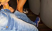 Cuckold Watches Wife Fuck Strangers in Porn Cinema