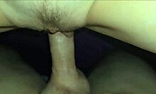 My wife moans wildly fingered deep before creampie fills her shaved pussy