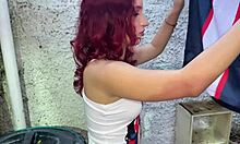 Hey neighbor's big ass latina bends over for hardcore doggystyle while hubby works