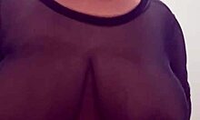 Oops i interrupted stepmom's reading now she rides my cock cowgirl with huge tits bouncing