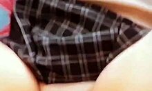 innocent face but that tight ass grips so good 😍 yummy little school brunette raw creampie public no condom homemade mexican