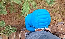 Her wet pussy grips his cock tight won't let go cum panties