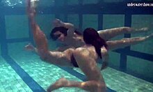 i can't get enough of ivetta katka barbara's underwater pussy play