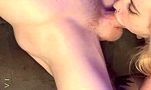 ever wonder how a submissive goddess worships a muscular bodybuilder's monster cock?