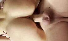 College blonde's juicy pussy slammed hard by me on cam