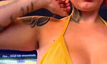 training at copacabana gym beachfront just bikini delta sheer with friend guys staring our wet split pussies got us horny