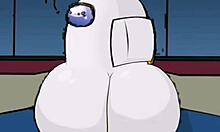 among us! two thick ass crewmates get pounded doggystyle by impostor 😈🍑💦