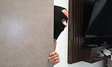 Cheating whore's tight wet pussy ripped open in Mexico motel humiliation