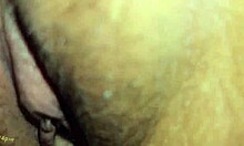 Stepfather Fucks 18-Year-Old Latina Stepdaughter Vaginal Close-Up Homemade