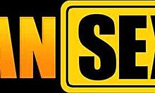 american tourist rails thick 18yo ebony teen bent over in hardcore interracial