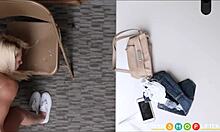 what happens when petite blonde shoplifter Jessica Jones gets caught?