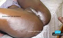 Watch petite ebony dee take massive bbc stuffing her tight asshole pov 😈