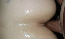 horny milf wife takes monster cock deep in ass pov