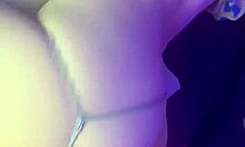 so i rip clothes off my half-naked roommate n turn her into creampie slut mess