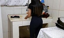 horny husband rams tight ass making young sis-in-law squirt