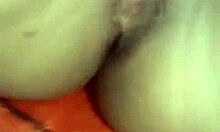 amateur babe masturbates juicy pussy solo for her man watching close