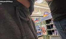 Wifeyy and hubby fuck wildly outdoors in public view