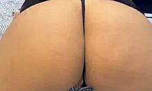 Fucking Curly Brazilian's Pink Asshole to Cum