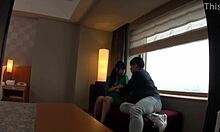 Japanese office lady tricked into model shoot sex session