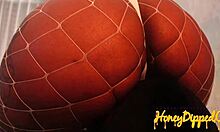 Dr honey dominates with facesitting addiction in oiled ebony ass worship session