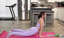 Leana Lovings' Athletic Leaky Hole Craves My Intense Emotional Thrusts